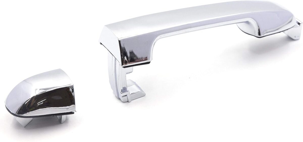Set of 2 Rear Left Right Pair Exterior Chrome Door Handle Set Replacement for Kia Forte Cerato Forte5 2009 2013 - Image 7