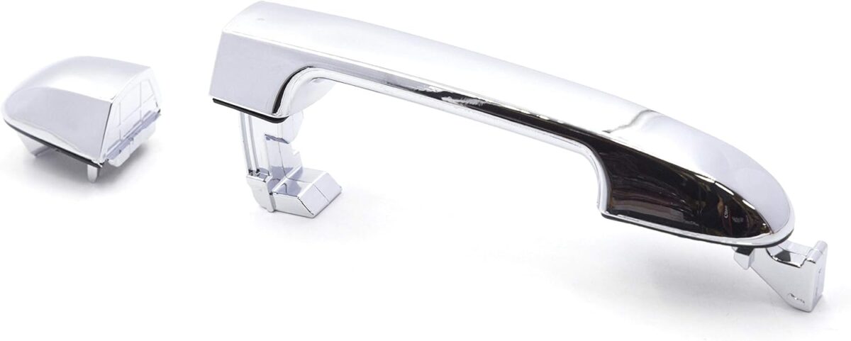 Set of 2 Rear Left Right Pair Exterior Chrome Door Handle Set Replacement for Kia Forte Cerato Forte5 2009 2013 - Image 3