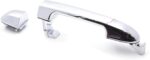 Set of 2 Rear Left Right Pair Exterior Chrome Door Handle Set Replacement for Kia Forte Cerato Forte5 2009 2013 - Image 3